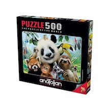 Anatolian 500 Parça Puzzle 3596 Hayvanat Bahçesi Selfie