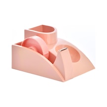 Masaüstü Organize Kalemlik Bantlıklı Pastel Pembe Ops Klm 304