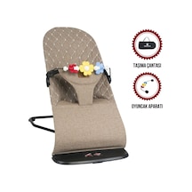 Mamma Smile Cotton Sallanır Üç Kademeli Ana Kucağı Oyuncak Aparatı Ve Seyahat Çantası