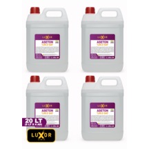 Luxor Kimya %99 Saf Aseton 20 Lt 5 Lt X 4 Adet