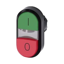 Siemens 3su1000-3bb42-0ak0 - 22mm Plastik İkiz Buton 0-1 Yazılı