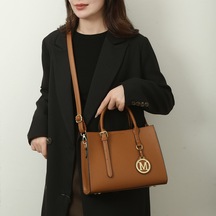 Çantalar Kadın Çantaları Yeni Şık Anne Çantası Çapraz Çanta Tek Omuz Çantası Kadın El Çantası Çok Parçalı Set Pratik Çanta Kahverengi Ana Resim Rengi Diğer