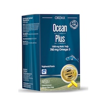 Ocean Plus 1200 Mg Balık Yağı Limon Aromalı 50 Kapsül