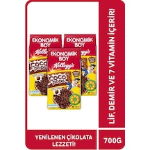 Kellogg's Coco Pops Çikolatalı Buğday Ve Mısır Gevreği 3 x 700 G