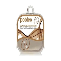Poblex Uçak Ve Seyahat Tıkacı 1 Çift Kutulu