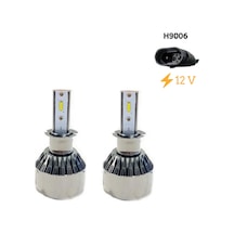 Space Led Far Ampulü Küçük Kasa Beyaz H9006/36W/4800Lm/12 /  Laam9