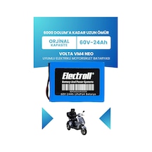 Volta Vm4 Neo Uyumlu Batarya Standart Kapasite Lifepo4 60v 24ah Elektrikli Motorsiklet Bataryası