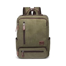 Cactive Kanvas Koyu Yeşil Unisex Sırt Çantası Ctv1260 001