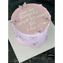 10 Adet 30x30 Cm Mdf Beyaz Pasta Altlığı Çok Renkli