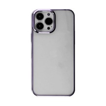 İphone 13 Pro Max Kılıf Element Silikon - Mor