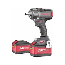 Grogh GRX2044-6BMC 1000 NM Tork 20V 6AH Akülü Darbeli Ağır Hızmet Somun Sıkma Sökme
