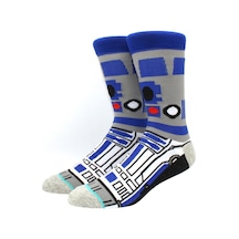 Star Wars Droid Pamuklu Unisex Çorap Kırmızı