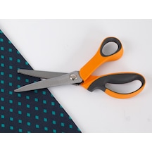 Plastik Saplı 23 Cm Sürfile Zig Zag Kumaş Kesim Makası