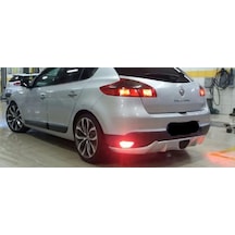 Megane 3 Hb 4 Kapı Difüzör Arka Tampon Eki Plastik Boyasız