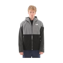 The North Face M Lıghtnıng Zıp-ın Jacket Erkek Yağmurluk-rüzgarlık Gri F0a87gnb0ı1-r Gri Siyah Gri - Siyah