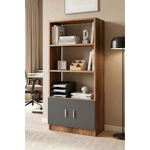 Yurudesign Vario D Ofis Kitaplık Barok-Antrasit VO4-BA