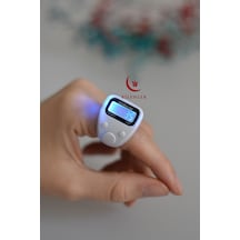 Bilenler Mini Işıklı Zikirmatik - Beyaz