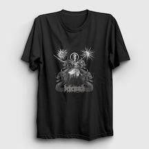 Presmono Unisex Queen Behemoth T-shirt Siyah