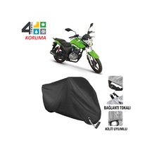 Kuba Cr1 Motosiklet Brandası ( Kilit Uyumlu - Siyah