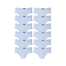 Tutku Iç Giyim Erkek Çocuk Pamuklu Slip Külot 12 Li Paket