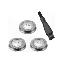 Hq Serisi Tıraş Makineleriyle Uyumlu Yedek Tıraş Makinesi Başlıkları, 3'lü Paket