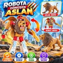 Bezos Robota Dönüşen Aslan Oyuncak Bezos1