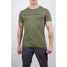 Alpinist Vassi Erkek T-Shirt Haki (543375622)
