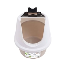 M-pets Eco Tima Kapalı Kedi Tuvaleti Kum Beji 40x38x53 Cm 244-53018.01