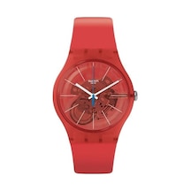 Swatch SUOO105 Bloody Orange Kol Saati Swatch SUOO105 Bloody Orange Kol Saati