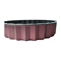 Granit Tart/kek Kalıbı, Model Kt3079, Bordo Kt3079 Çok renkli