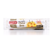 2 Adet Koroplast Çöp Torbası Hapsetme Vanilya Büzgülü Orta Boy 15'li
