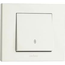 20 Adet Ovivo Grano Beyaz Vavien Anahtar Çerçeve Dahildir