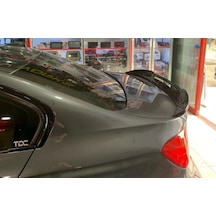 Bmw F30 Uyumlu Yedek Parça Delikli Spoiler Boyasız Fiber