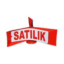 Araç Üstü Rüzgar Gülü Fırfır Tabela Satılık-Kiralık Çift Taraflı