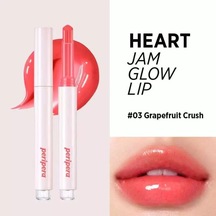 Yoğun Nemlendirici, Parlak Bitişli Balm Heart Jam Glow Lip 3 Grapefruit Crush Diğer