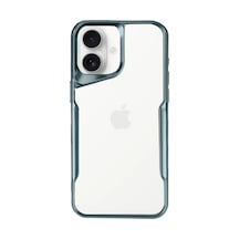 Apple iPhone Uyumlu 16 Plus Kılıf Boyi Silikon Kapak - Turkuaz Bz8683140807351