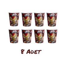 Demir Adam Parti Malzemeleri Karton Bardak 8 Adet Renkli Tüm Yaşlar