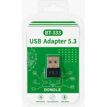 Bluetooth 5.3 Usb Adaptör Dongle Pc Ve Laptop İçin Kablosuz Bağlantı Alıcısı