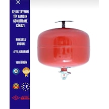 12 Kg Bir Adet Söndürme Sistemi Dört Yıl Garantili