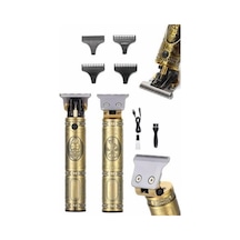 Tıraş - 530 - Makinesi Şarjlı Çizik Tıraş Paslanmaz Çelik Bıçaklı - Glblseme - 4 Taraklı