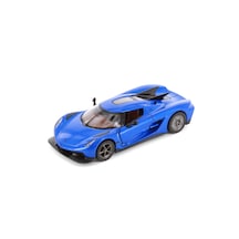 Kinsmart Metal Mavi Araba Koenigsegg Jesko Absolut 1/36 Ölçek