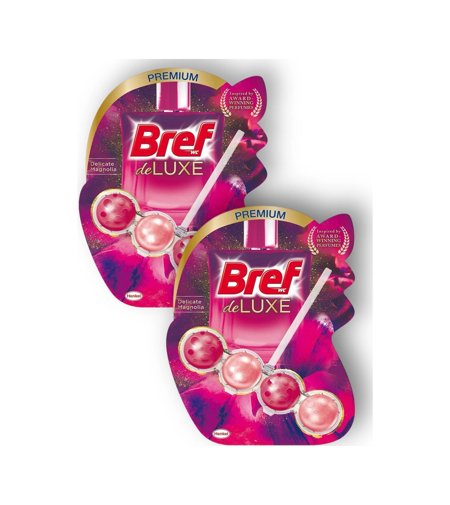 Deluxe Katı Tuvalet Bloğu 2 Adet Manolya Tekli 2'li Set