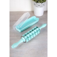 Yclshop 7 Bıçaklı Hızlı Mantı Merdane Kesme Aparatı