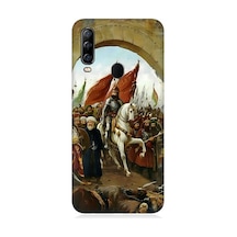 General Mobile Gm 20 Pro Uyumlu Fatih Sultan Mehmet İstanbul Desenli Silikon Kılıf