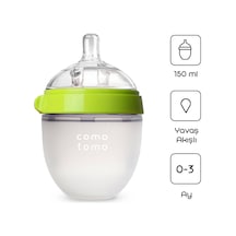 Comotomo Antikolik Silikon Biberon 150 Ml 0-3 Ay Yeşil