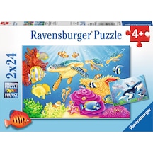 Ravensburger Puzzle 2x24 Parça Under The Sea 78158