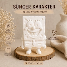 Sünger Karakter Figürü Boyama Seti