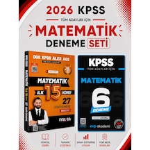Marka 2026 Kpss Matematik Deneme & Kpss Matematik 6 Deneme Evp Akademi Seti