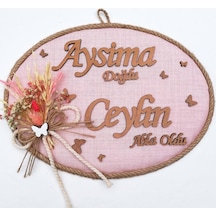 Loradavet Lora Davet Bebek Kapı Süsü, Hastane Kapı Süsü, Duvar Süsü, Bebek (529914024) Çok Renkli