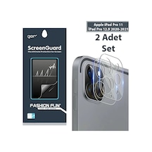 Gor İpad Pro 11 İpad Pro 12.9 2020-2021 3d Cam Kamera Koruyucu 2 Set- 5775 Mh-hs7306-9890
